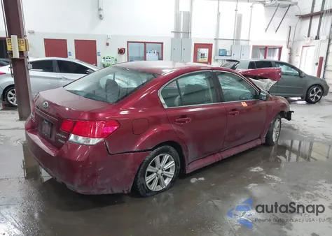 2012 Subaru Legacy 2.5I from USA, damaged, VIN 4S3BMBA62C3032883